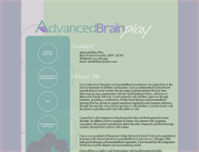 Tablet Screenshot of advancedbrainplay.com